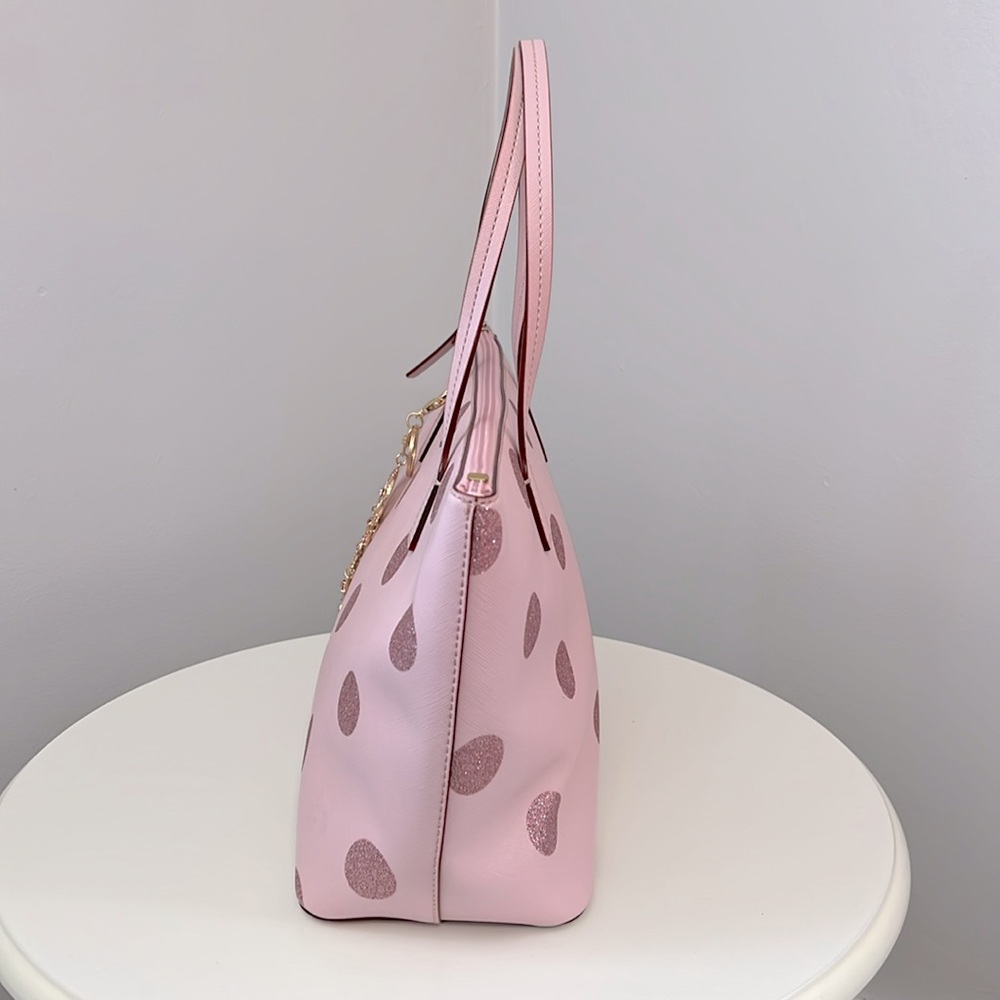 Kate Spade Pink Polka Dot Med Tote - Picture 7 of 15
